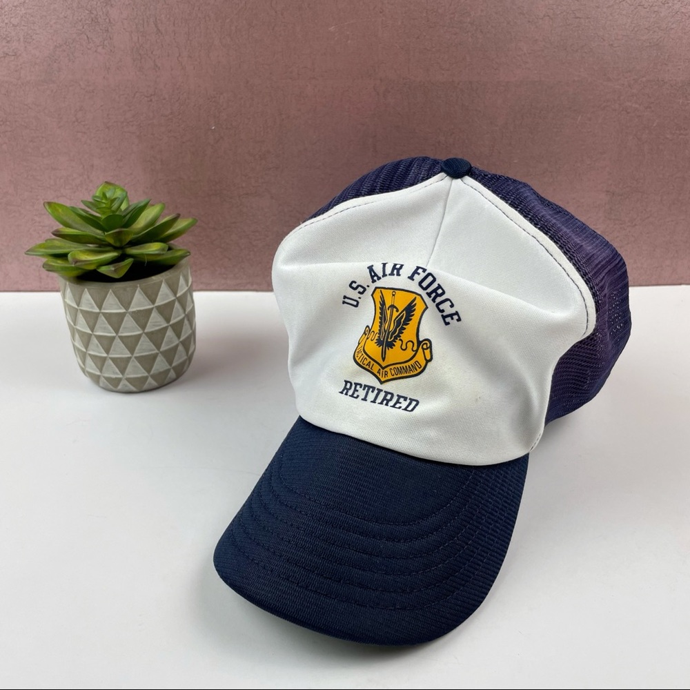 Artex Vintage Retired US Air Force Cap Hat Men USA